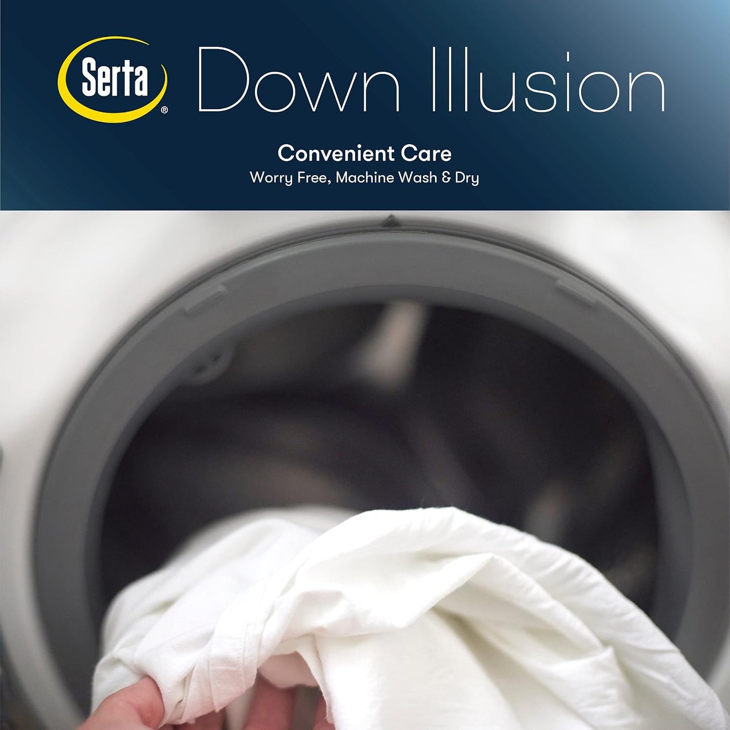 Serta Down Illusion - Almohadas suaves y hipoalergénicas para dormi...