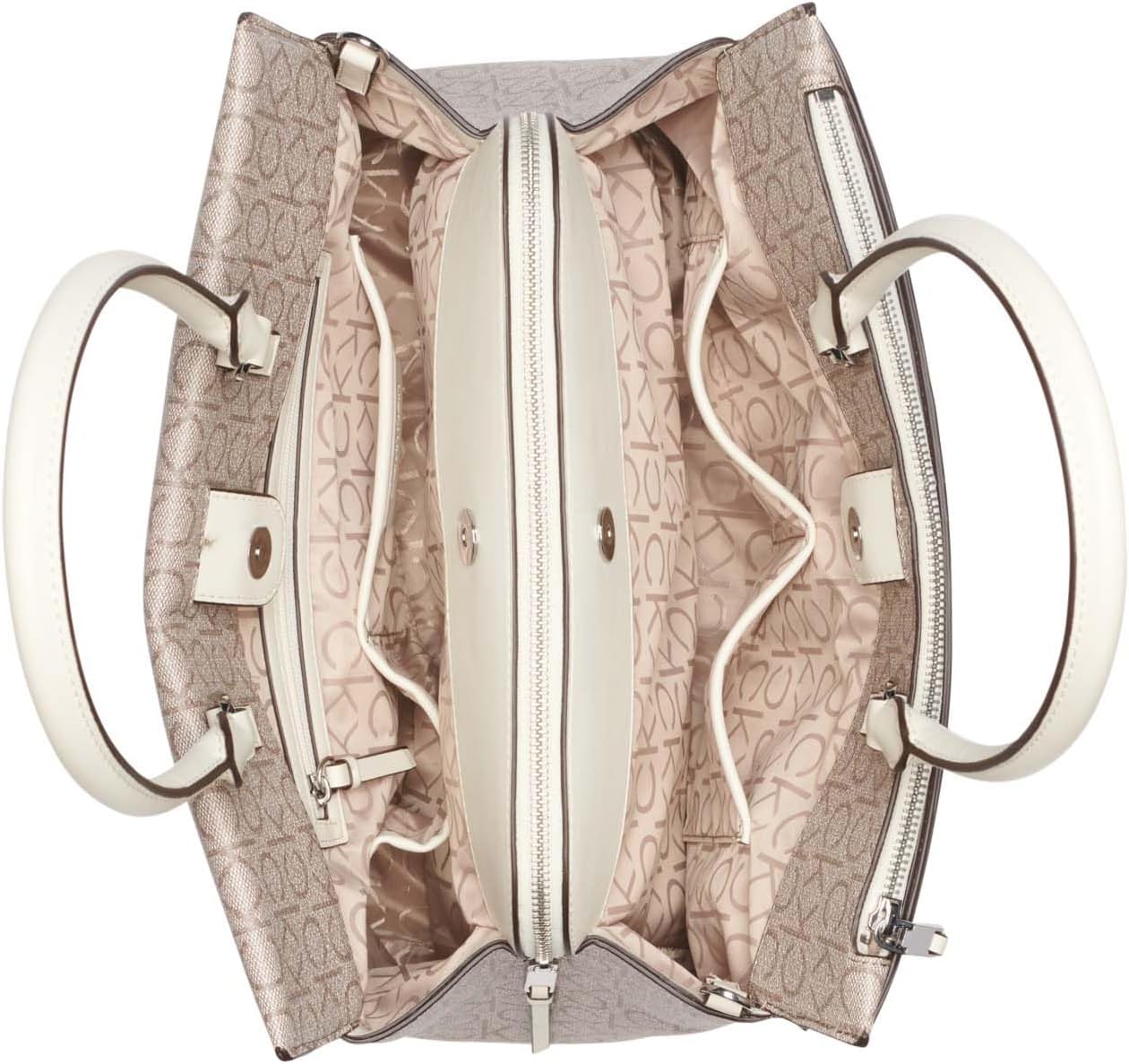 Calvin Klein bolso Becky para mujer \u2013 2 en 1, cuero vegano, mo...