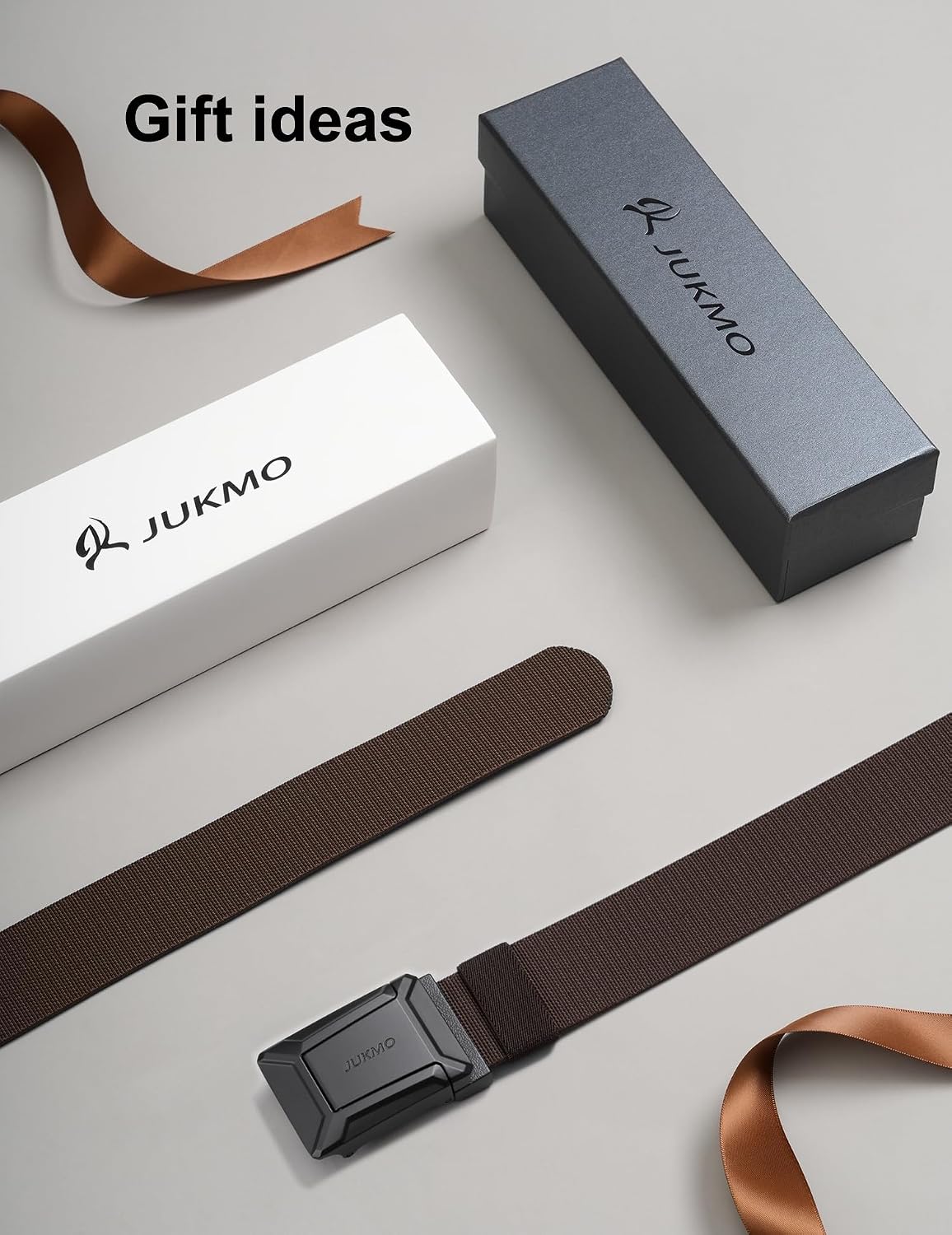 JUKMO - Cinturón táctico elástico para hombres, cinturón rigger mil...