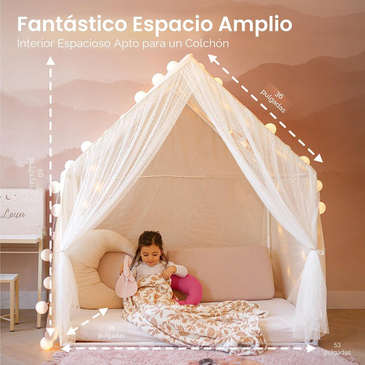 Tiny Land - Tienda de campaña para niños y niñas, casa de juegos in...