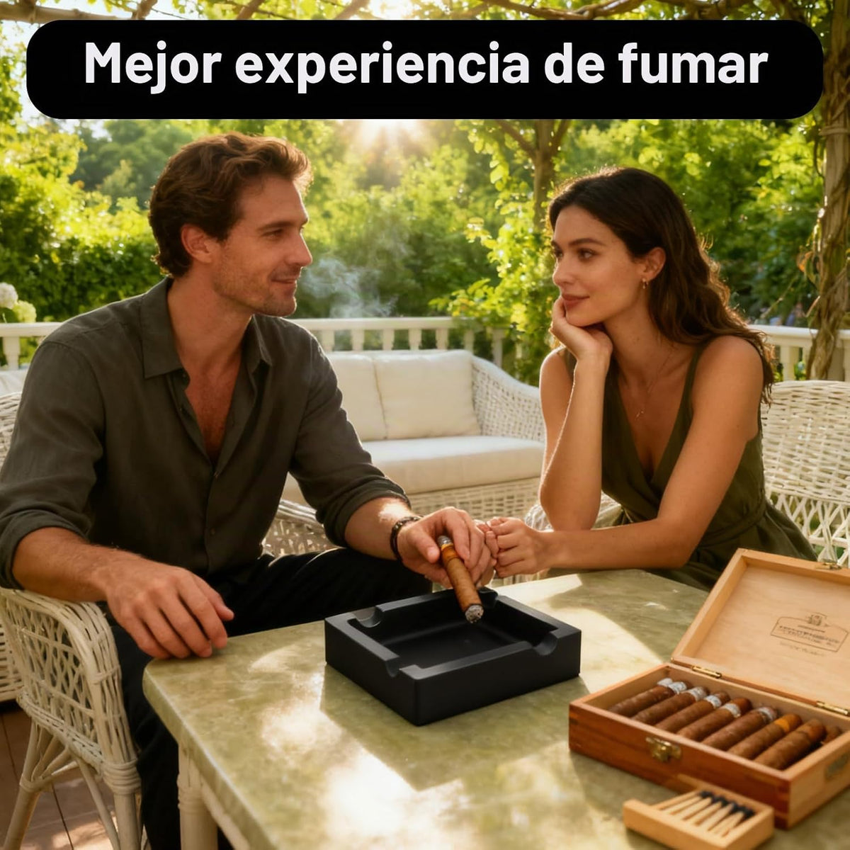 Ceniceros de silicona irrompibles para exteriores, con 4 soportes p...