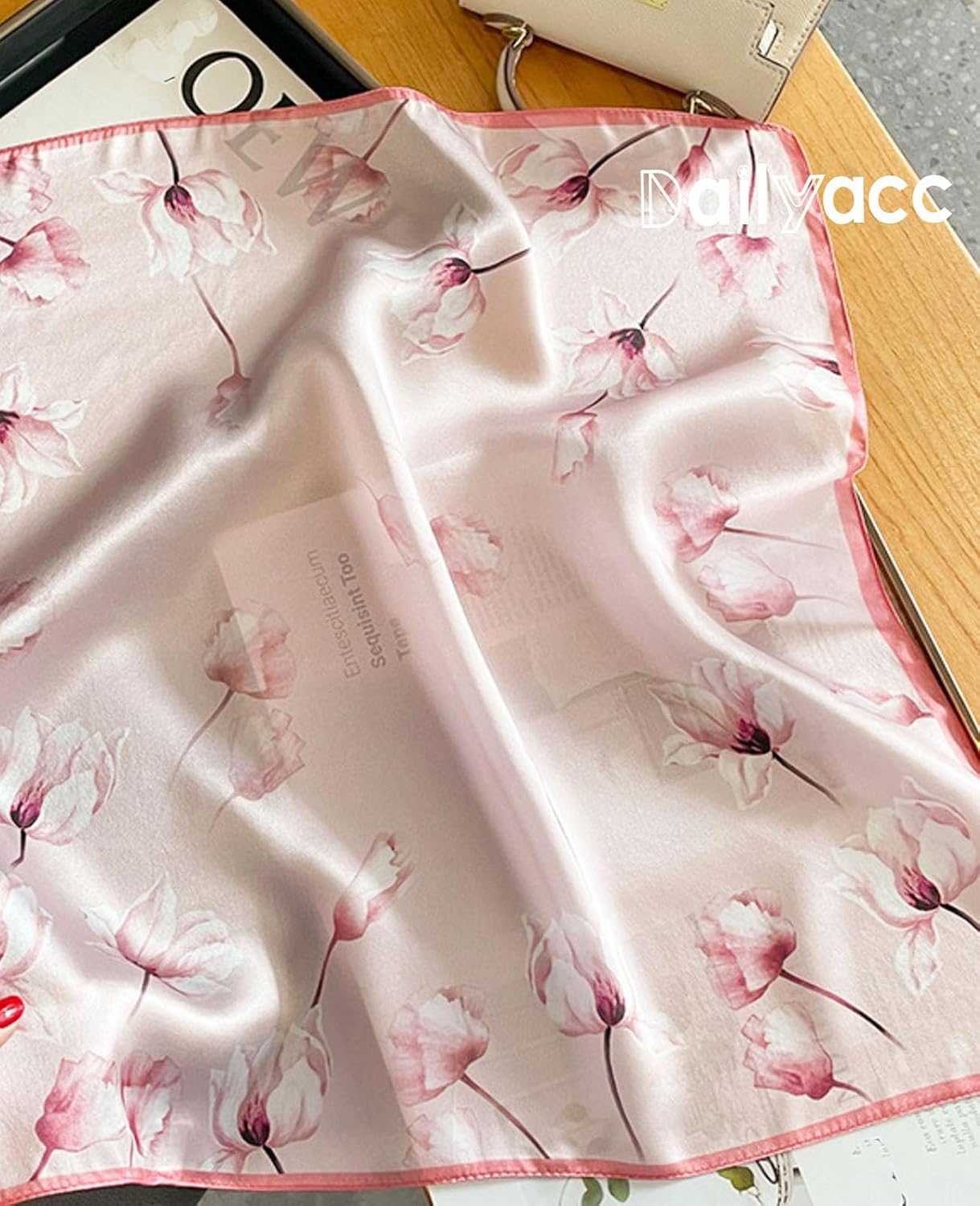 Dailyacc Bandanas de pelo para mujer Bufanda ligera de moda para el...
