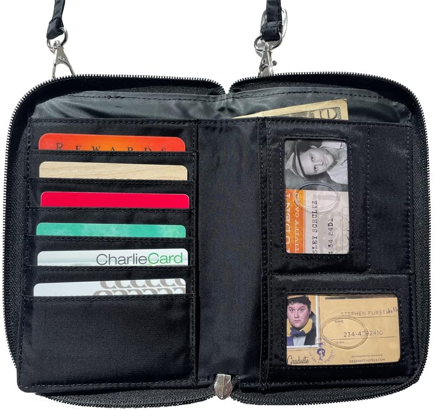 CARTERA DE TELÉFONO CRUZADO CAMBRIDGE CON BLOQUEO RFID | RFID BLOCKING