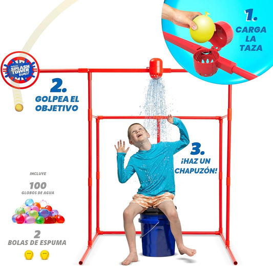 GoSports Juego de Agua para Patio para Niños y Adultos - Torre de S...