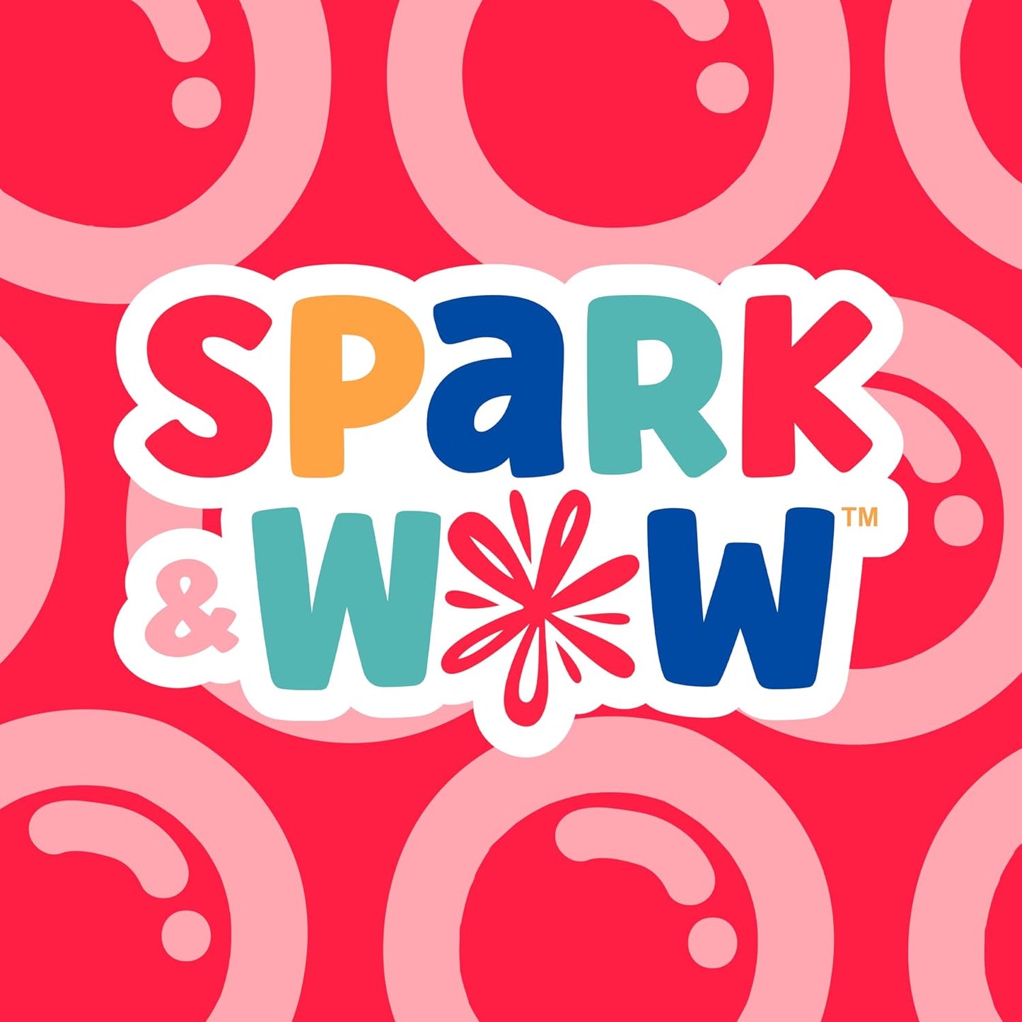 Spark & Wow Espejo sensorial de pared para niños pequeños, 9 bu...