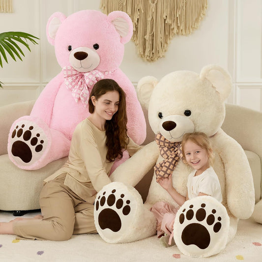 MorisMos Oso de peluche grande de 5 pies, enormes osos de peluche d...