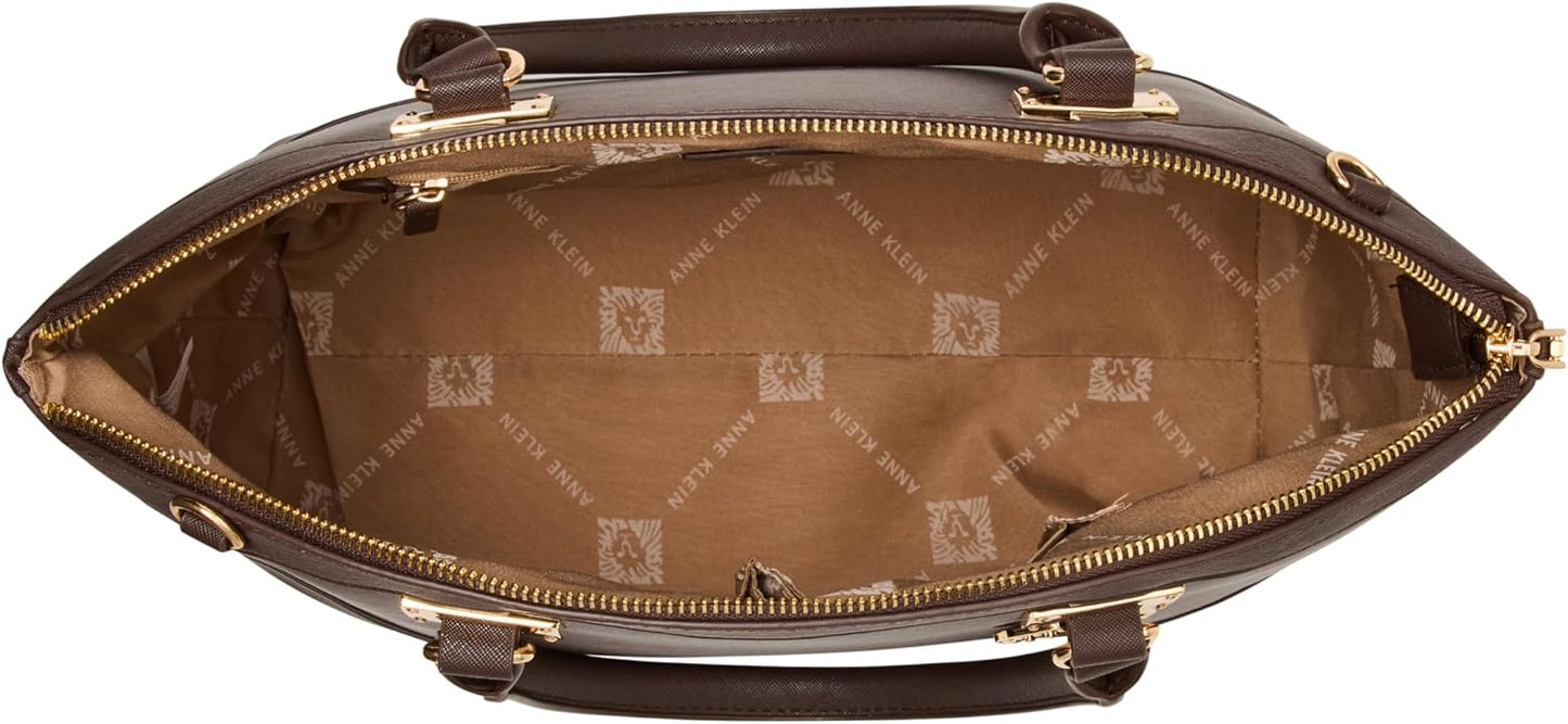 Anne Klein Bolso Satchel New Recruits Dome para Mujer