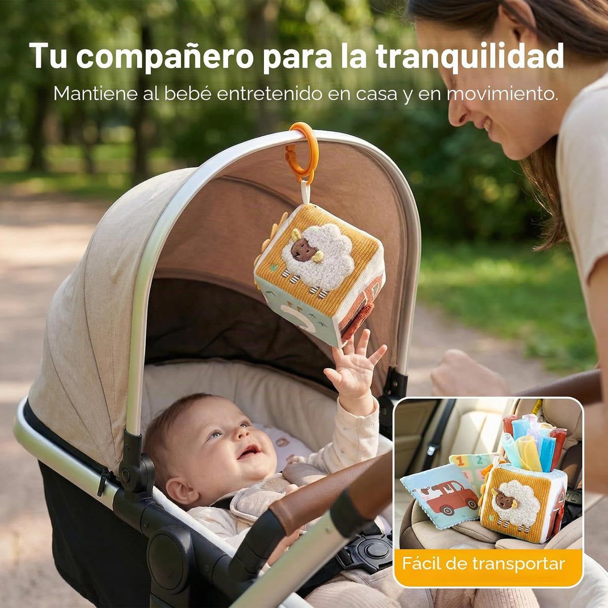 let's make Caja de pañuelos para bebé, juguetes sensoriales Far...