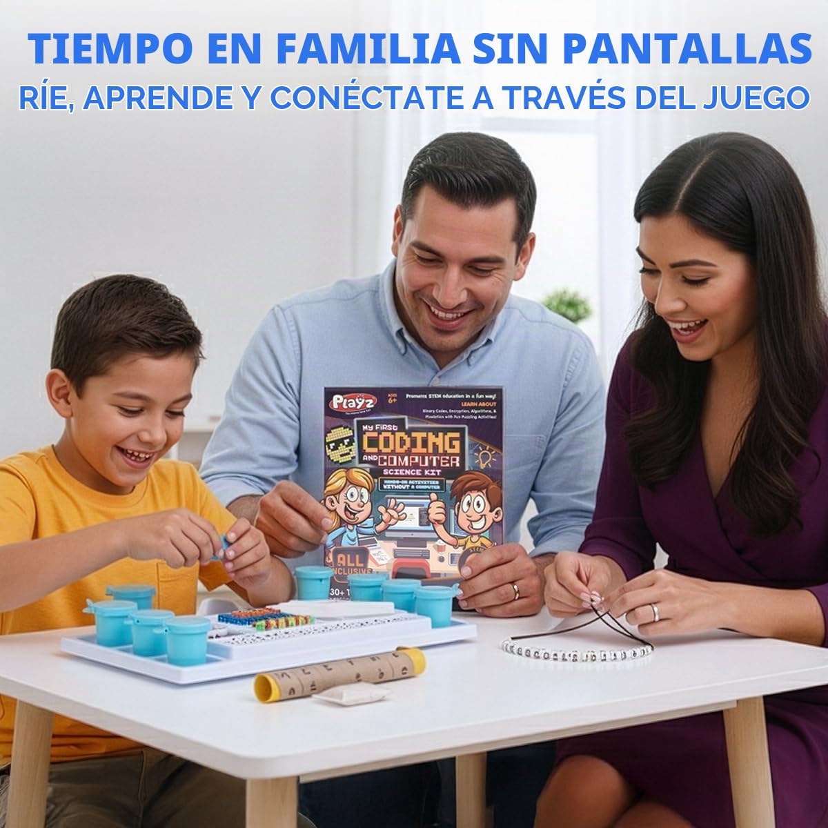 Kit de ciencia My First Coding & Computer Science Kit, de Playz...