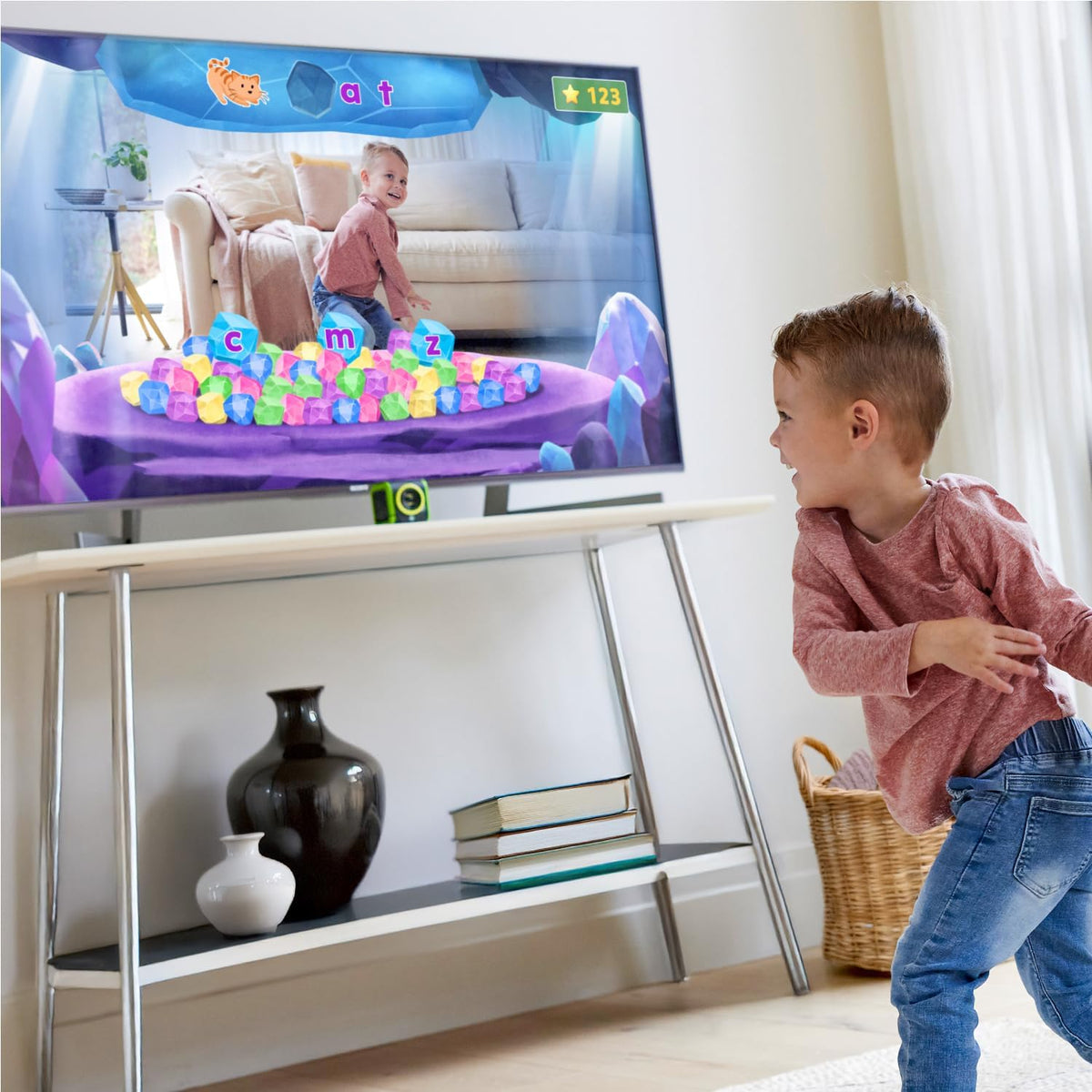 LeapFrog LeapMove Sistema de Vídeo Juego de Aprendizaje Activo