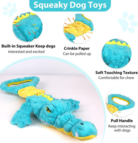 Juguetes para perros Lindo juguete de aligátor para perros, juguete...