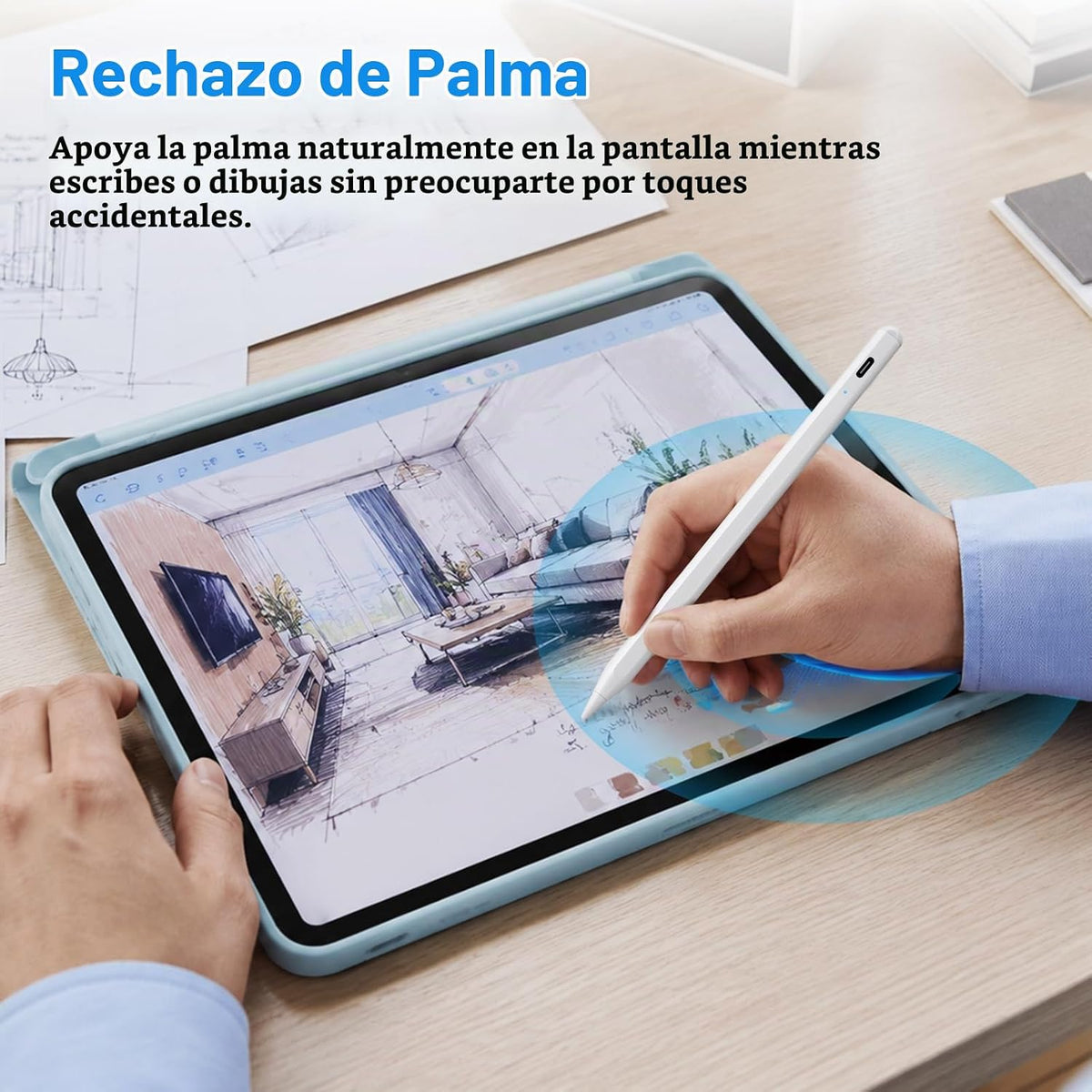 Lápiz capacitivo para iPad Apple: Carga rápida para lápiz de Apple...