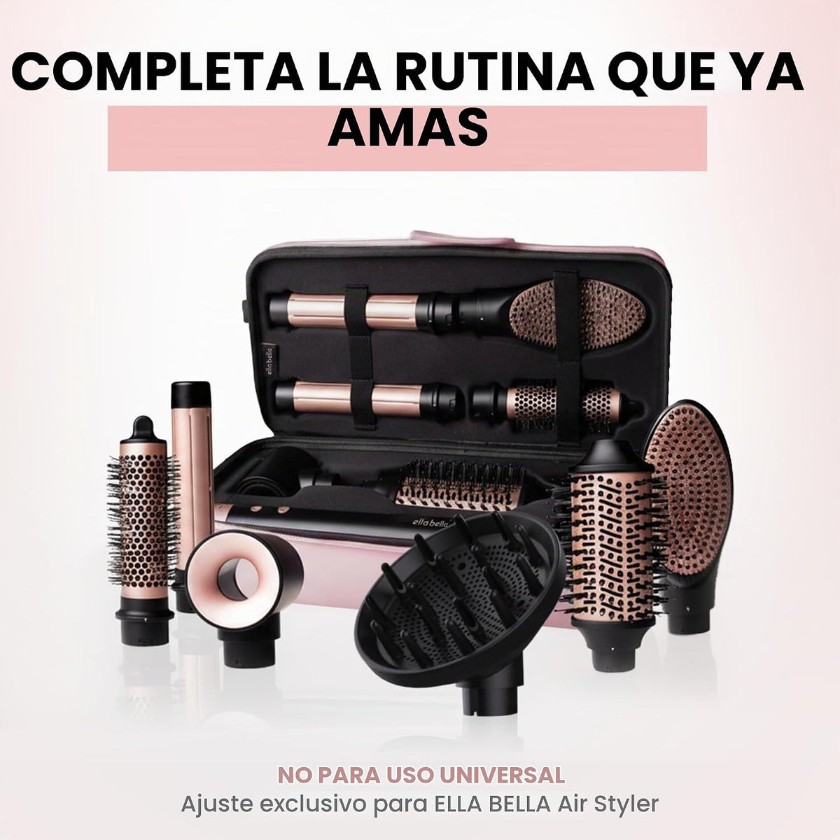 ELLA BELLA® Air Styler - Difusor profesional ventilado para rizos n...