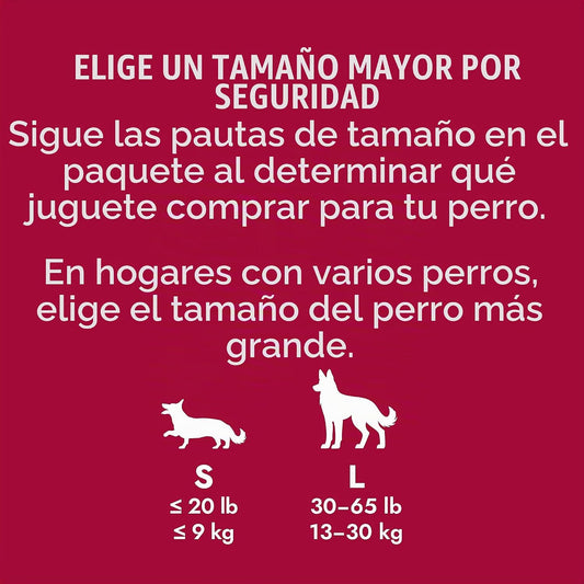 KONG Flyer, disco volador de goma natural, para perros pequeños (pa...