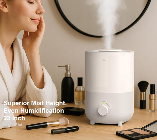 iTOMA Humidificador - Operación con un solo toque, niebla ajustable...