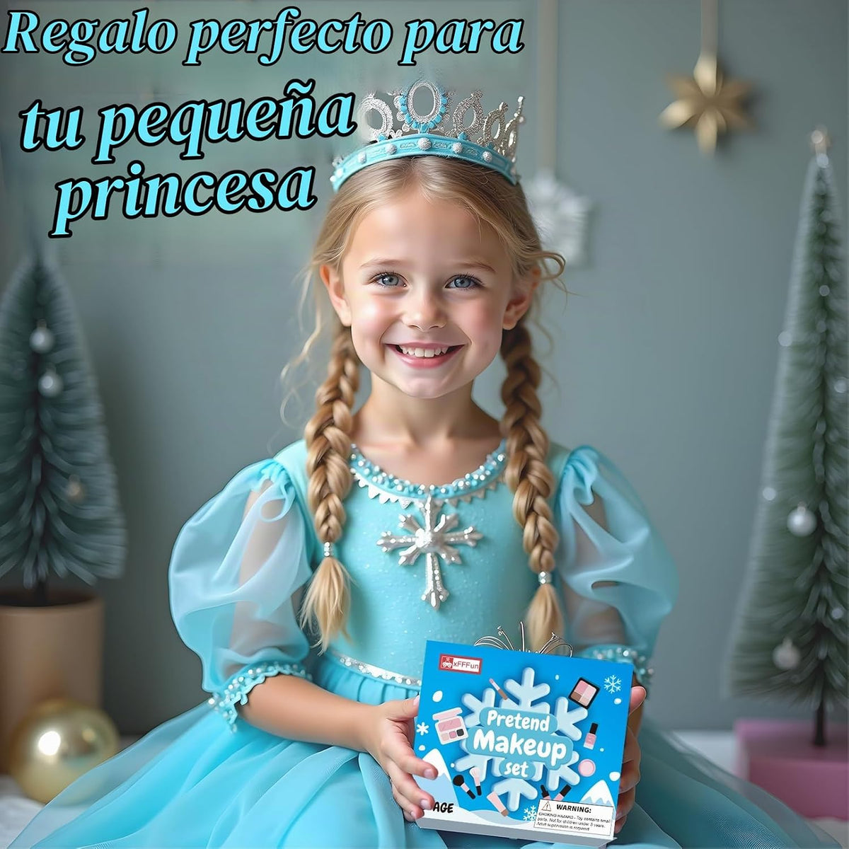 Maquillaje de simulación para niños pequeños de 3 a 5 años, juego d...