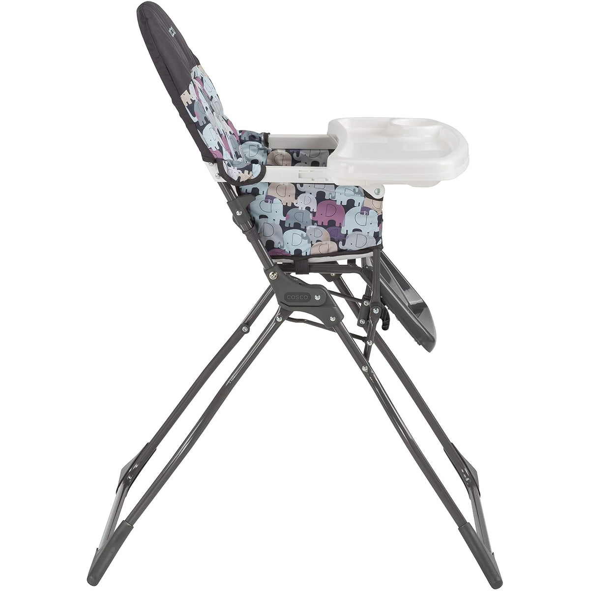 Cosco - Silla alta fácil de plegar, diseño de rompecabezas de elefa...
