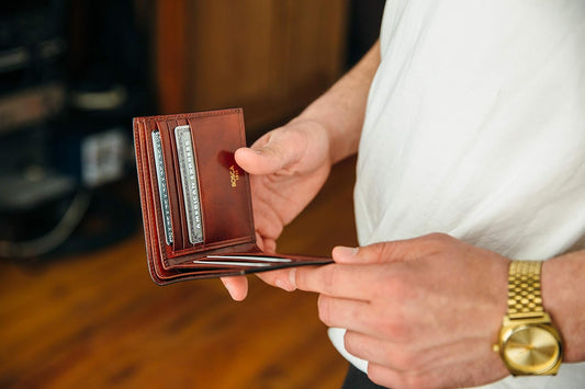 Bosca Bifold para hombre con tarjeta\/solapa de identificación, Mar...