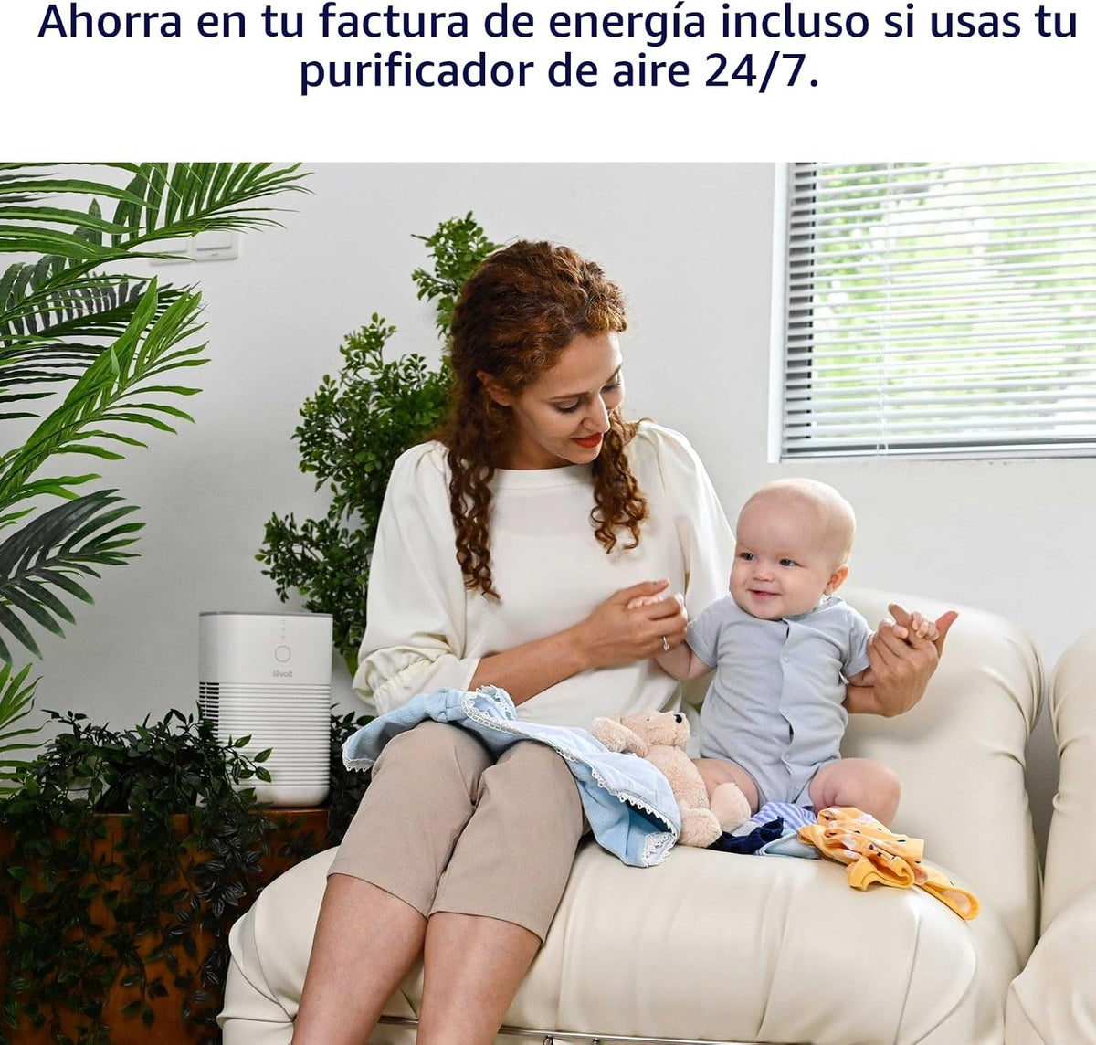 LEVOIT Purificador de Aire para Casa Dormitorio, AHAM VERIFIDE, Fil...