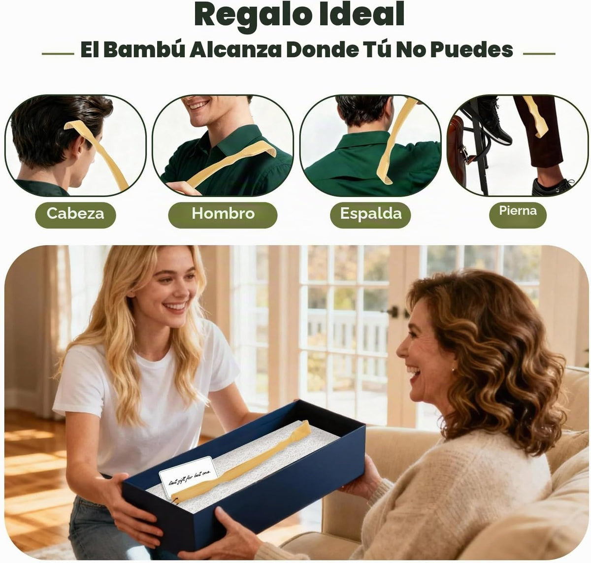 Renook 1 rascador de espalda, 17 pulgadas, fuerte y resistente, de...