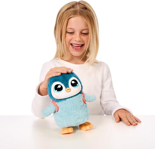 Little Live Pets Walking Penguin My Pet Waddles, pingüino de peluch...