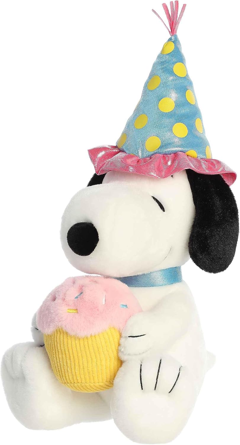 Aurora® Adorable Snoopy™ de Cumpleaños de Peanuts® Animal de Peluch...