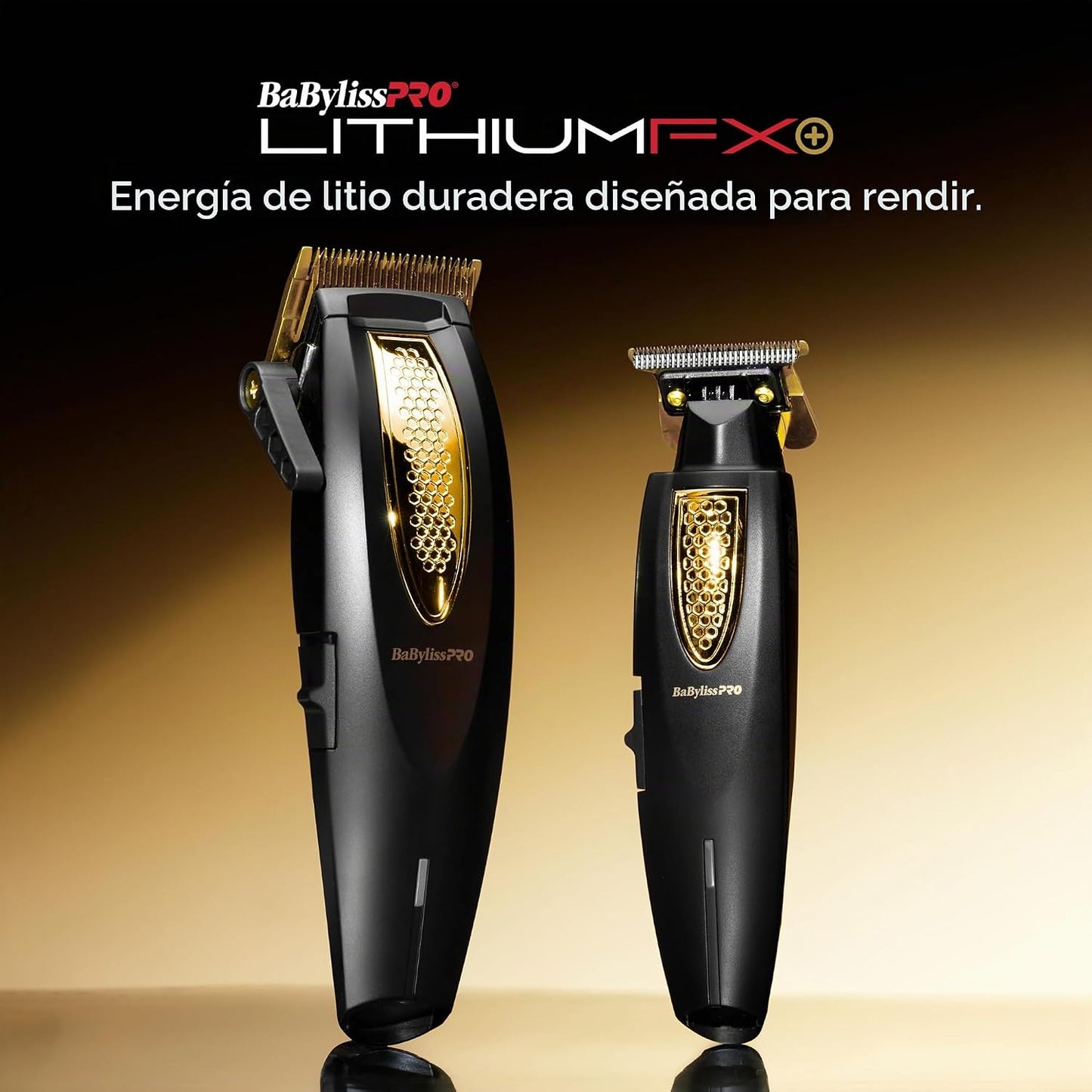 BaBylissPRO LithiumFX Cord\/Cortapelos ergonómicos de litio inalámb...