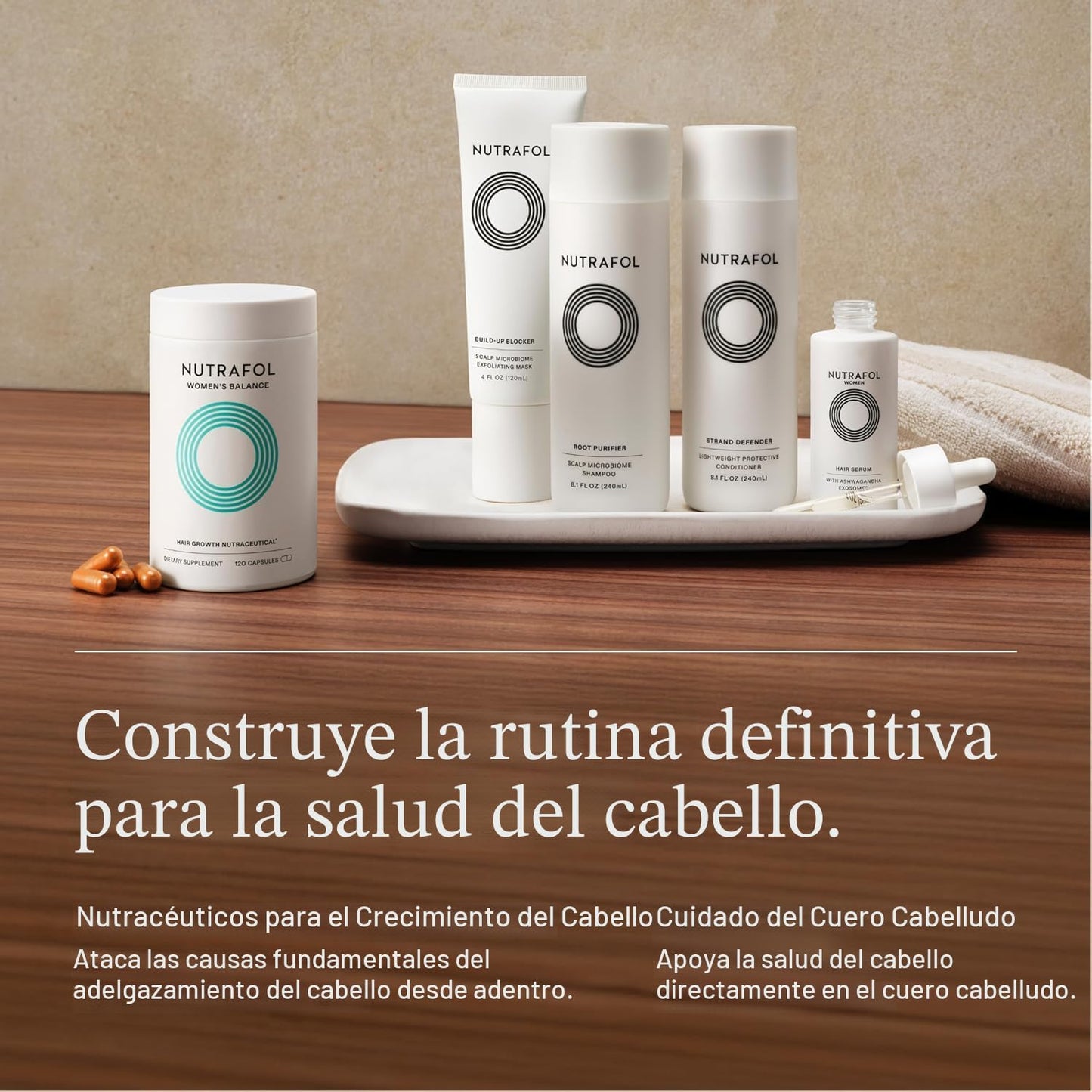 Nutrafol Suplementos Women's Balance para el Crecimiento del Cabell...