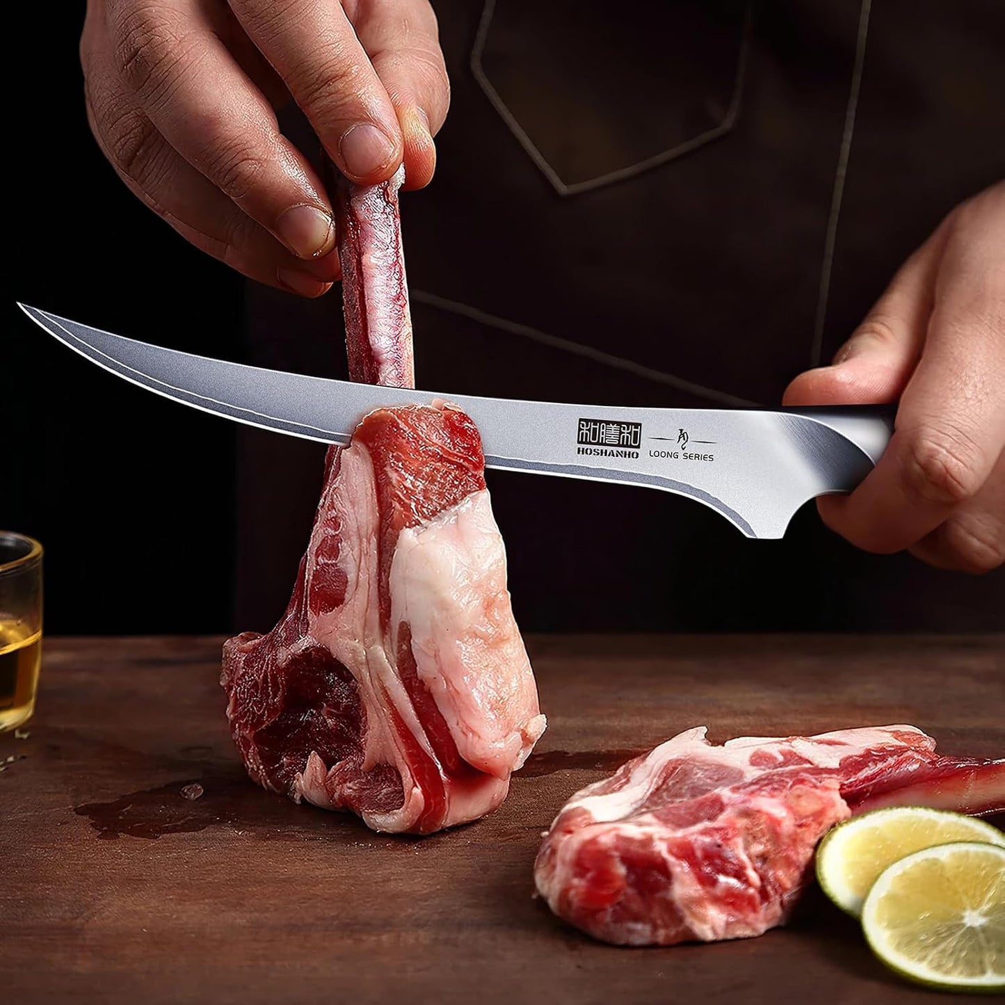 HOSHANHO - Cuchillo de filetear de 9 pulgadas, cuchillo para deshue...
