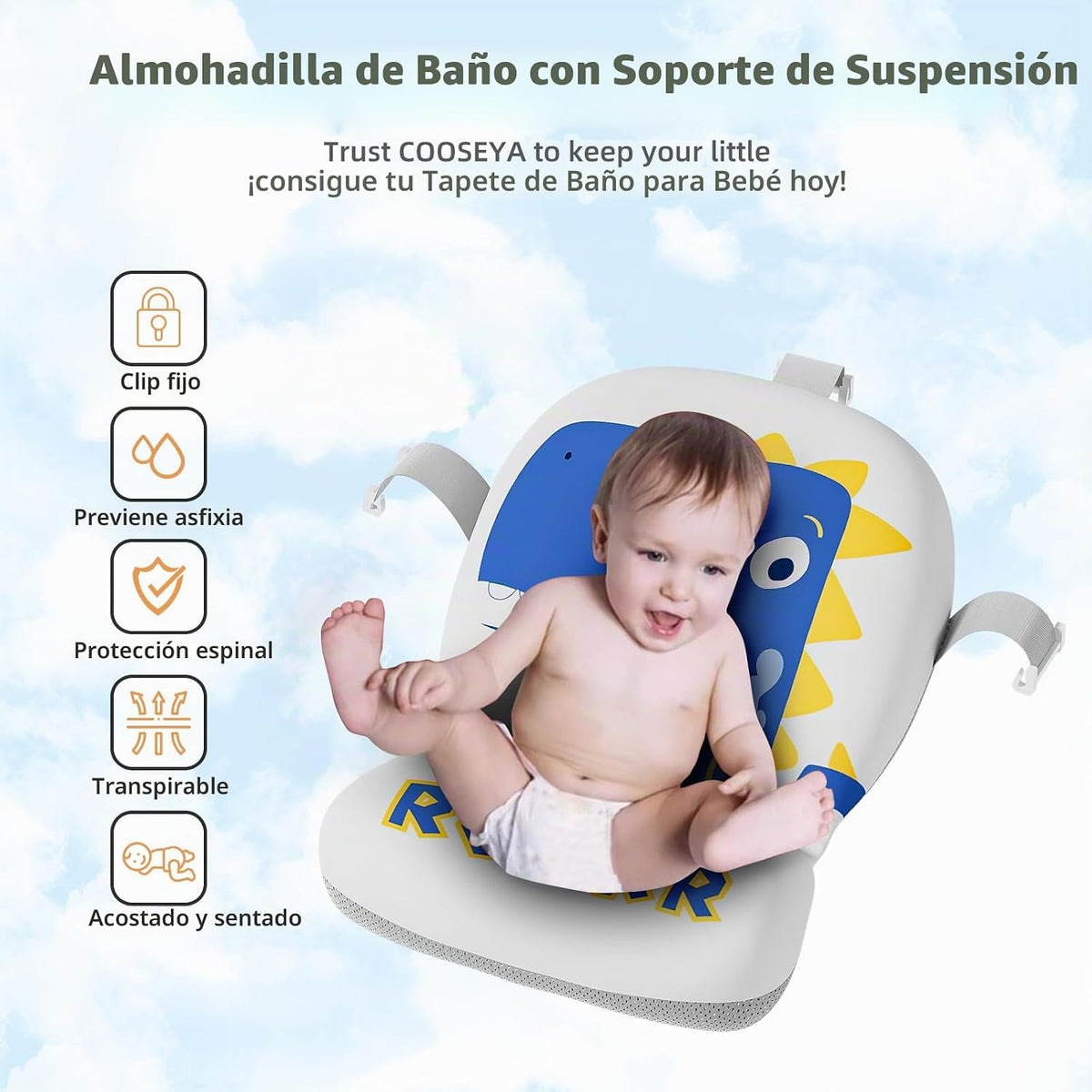 Bañera plegable para bebé recién nacido, bañera plegable para bebé...