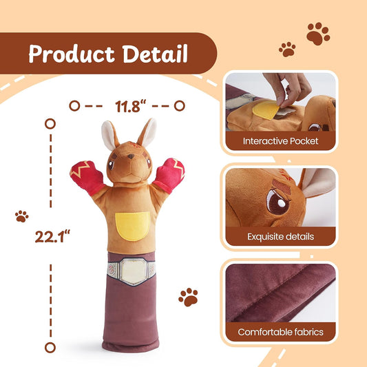 PURETOY Guante de lucha para gatos, luchador de marionetas de gato...