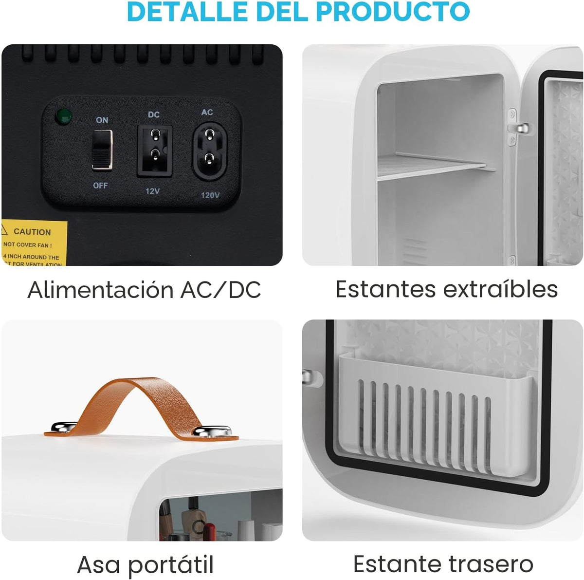 DUMOS Mini refrigerador para dormitorio, refrigerador personal comp...