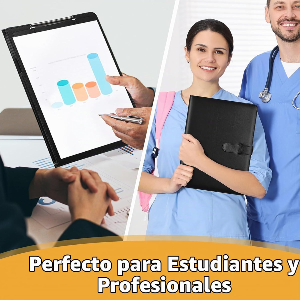Carpeta portafolio Padfolio Pacific Mailer con portadocumentos, car...
