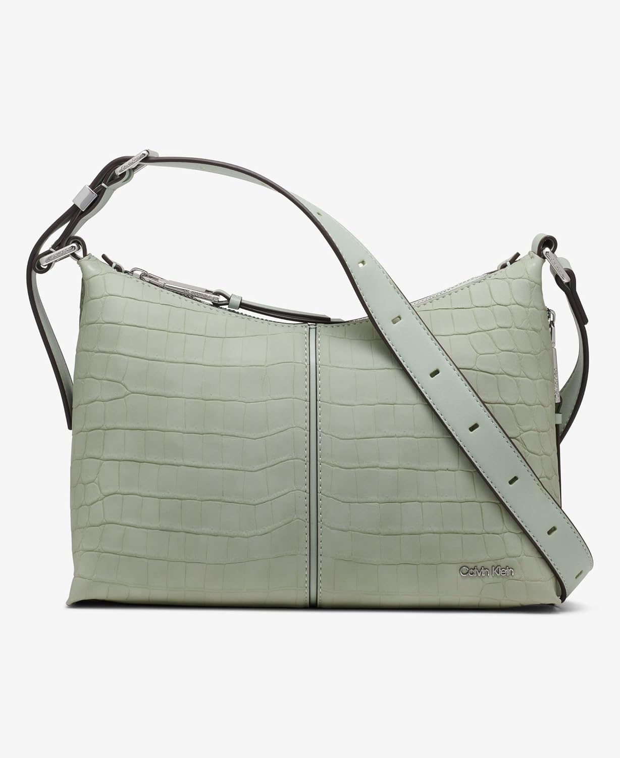 Calvin Klein Max Top - Bandolera con cremallera para mujer