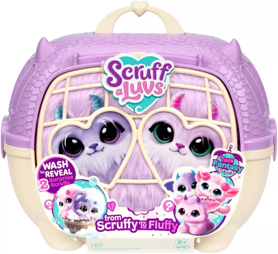 SCRUFFALUVS Juguete para mascotas de rescate