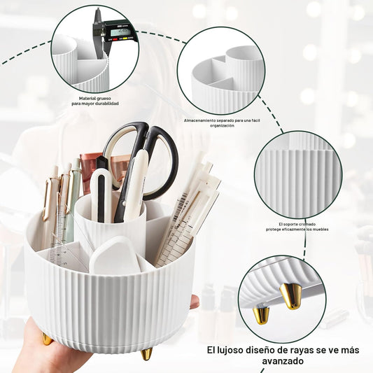 Diesisa Organizador de brochas de maquillaje, organizador de brocha...