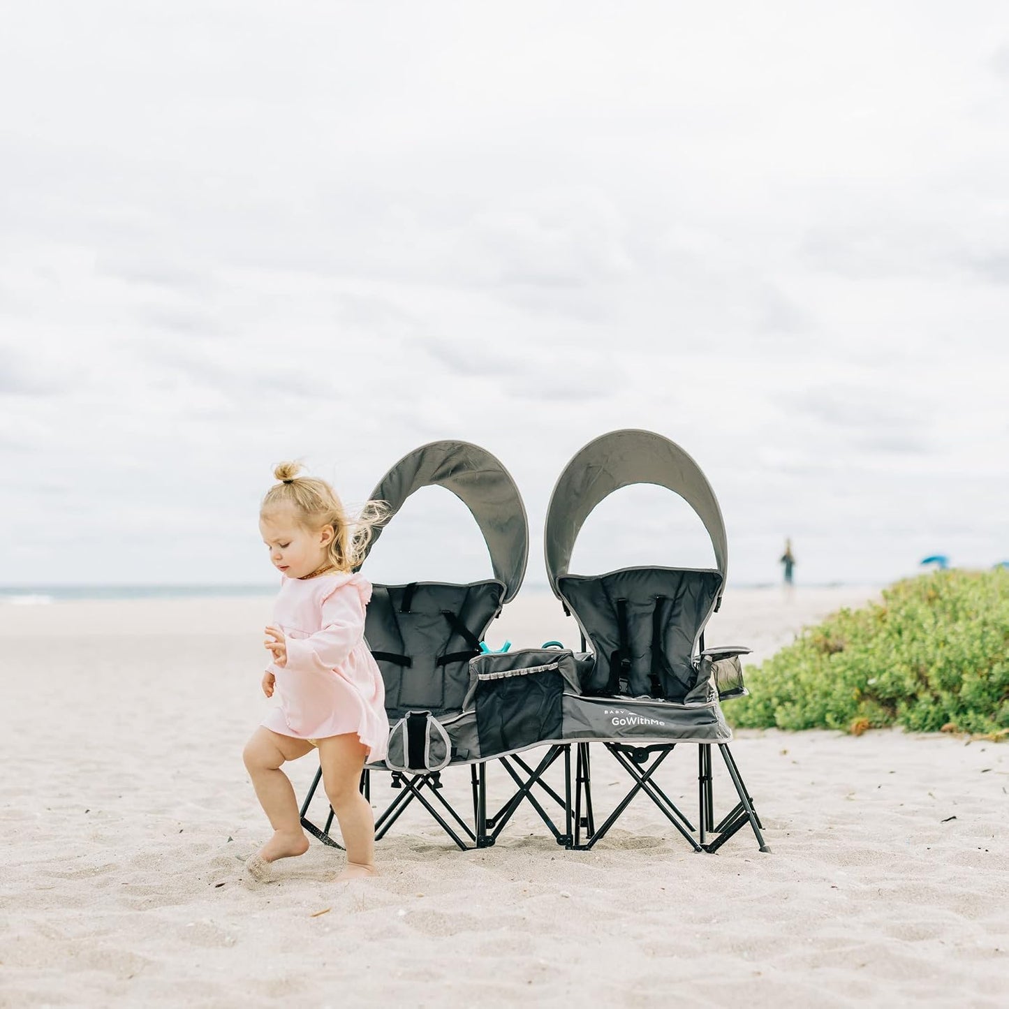 Baby Delight Go with Me Duo Deluxe - Silla portátil para niños, asi...