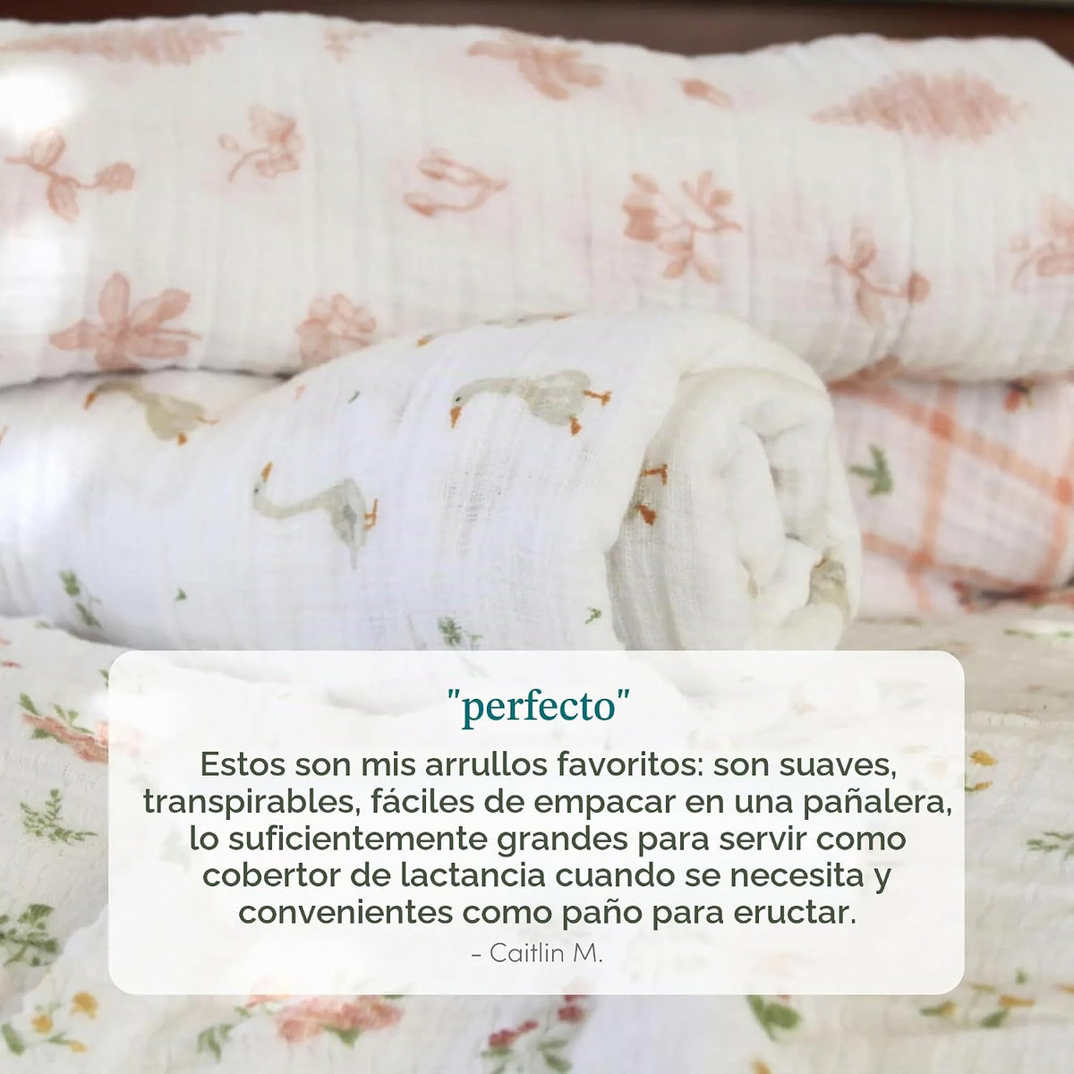 aden + anais Essentials - Mantas de muselina para recién nacido, 10...