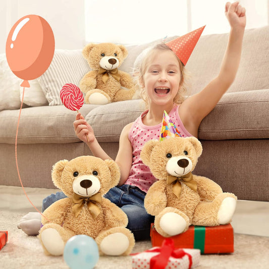 Tezituor Paquete de 3 osos de peluche a granel de 14 pulgadas para...