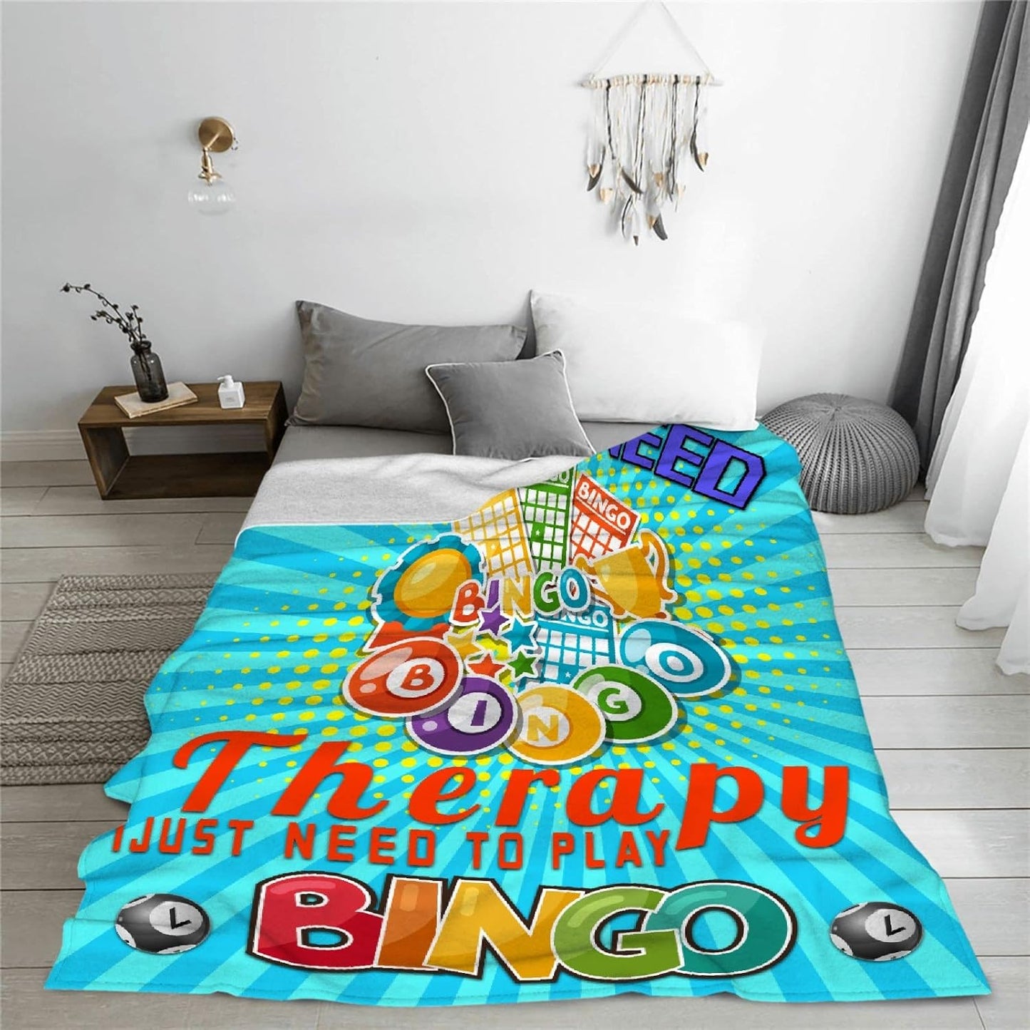 SANBOBO I Don't Need Therapy, I Just Need to Bingo - Manta de F...