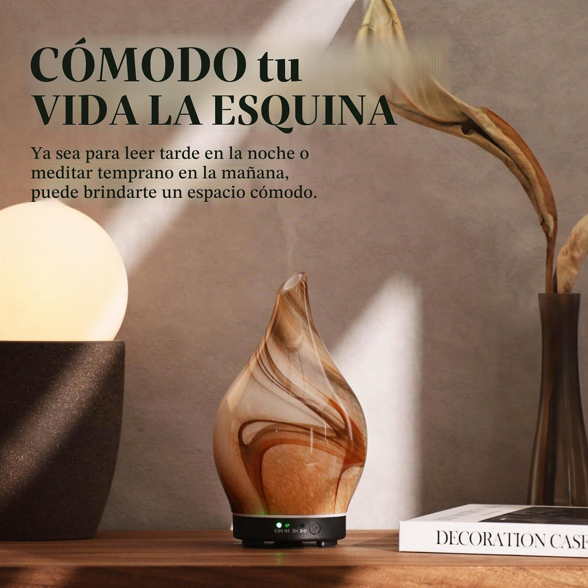 Porseme Difusor de Aceite Esencial de 150ml, Difusores de Aire de A...