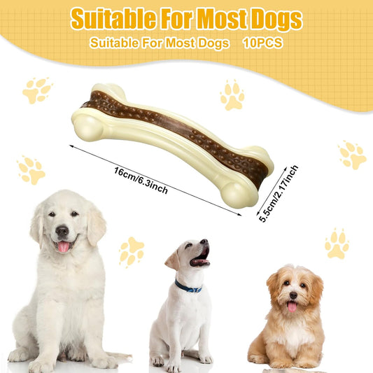 Sosation 10 juguetes masticables para perros para masticadores agre...