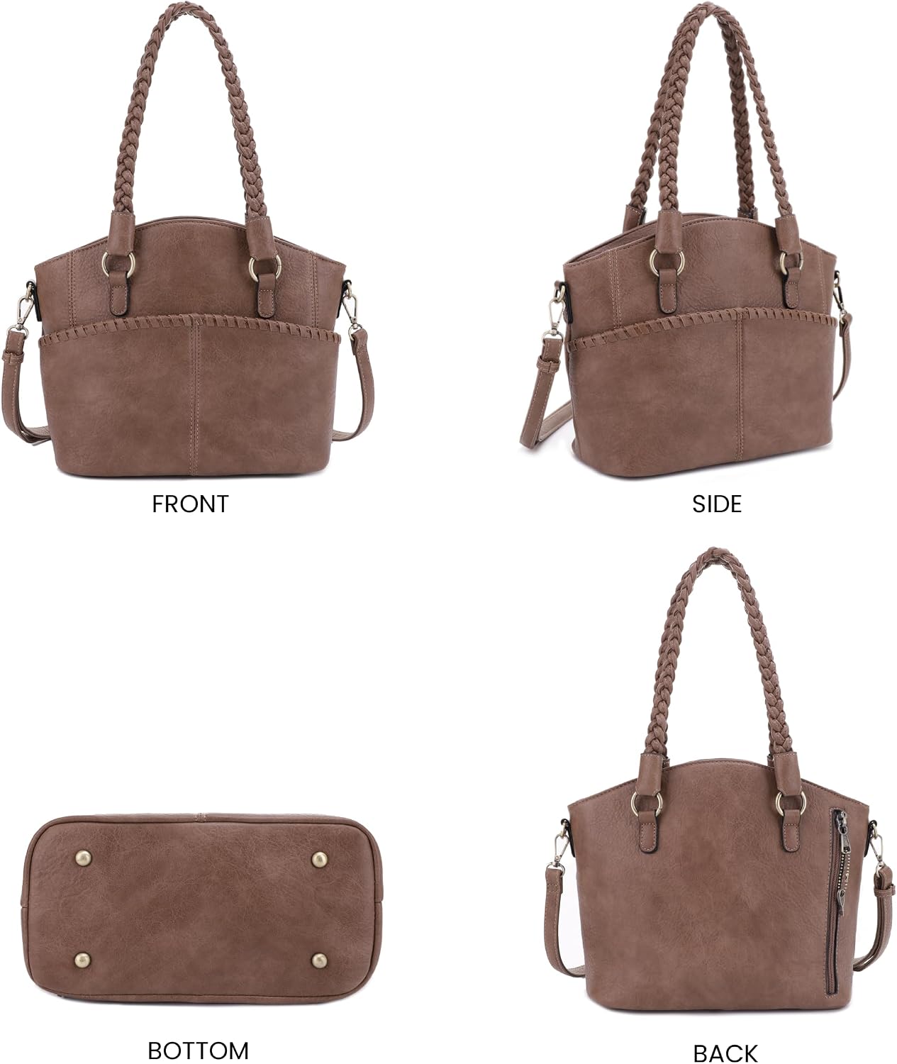 JESSIE & JAMES Bella - Bolsas de mano ocultas para mujer con ce...