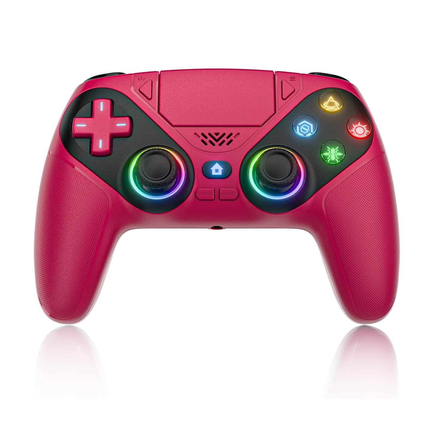 Gamrombo Controlador inalámbrico LED para PS5, compatible con PS5 P...