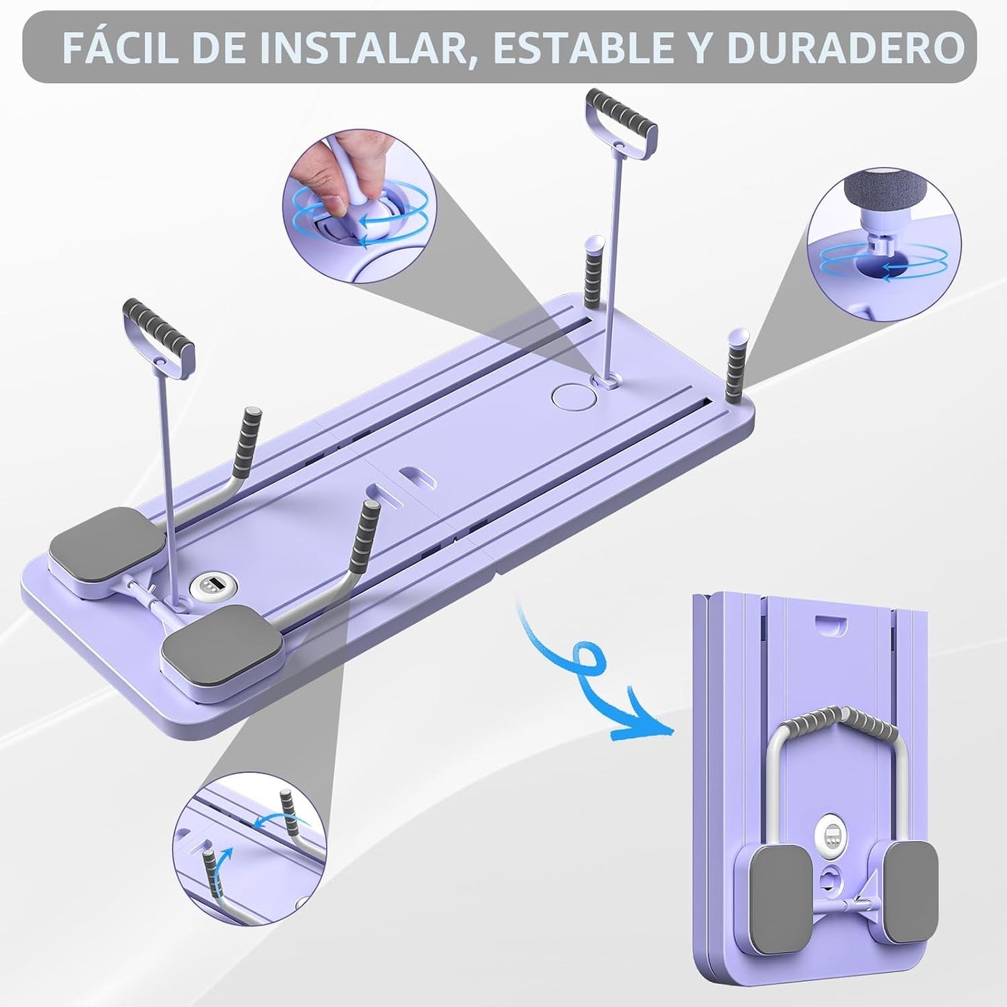 JANUA Tabla de Pilates - Juego de Pilates Reformer, Tabla de Pilate...