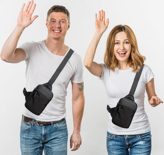 higouta Mini bolso bandolera para hombres y mujeres, pequeño bolso...