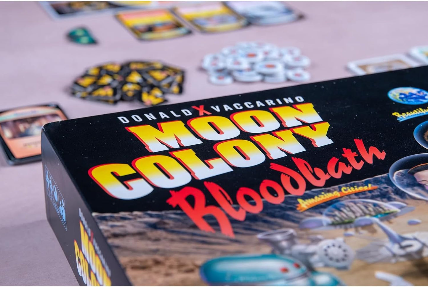 Rio Grande Games: Moon Colony Bloodbath - Juego de Cartas de Estrat...