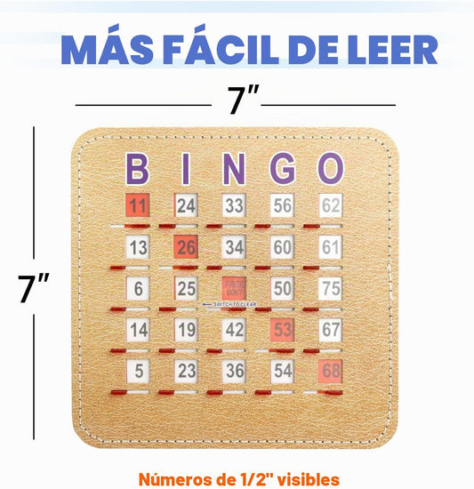GSE Tarjetas de juego de bingo, paquete de 200 tarjetas de bingo re...