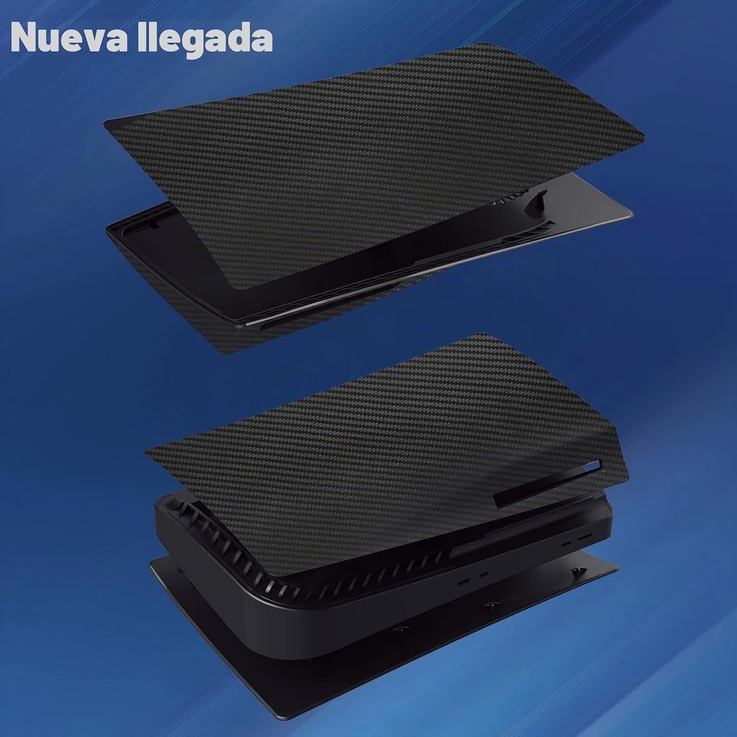 Paneles de cubierta de placas faciales para consola PS5 Disc Editio...