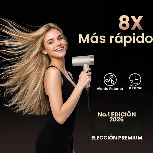 CrazyMar Secador de pelo iónico de alta velocidad con difusor, pant...